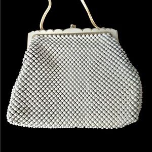 Vintage 60’s Whiting & Davis Silver Mesh Purse